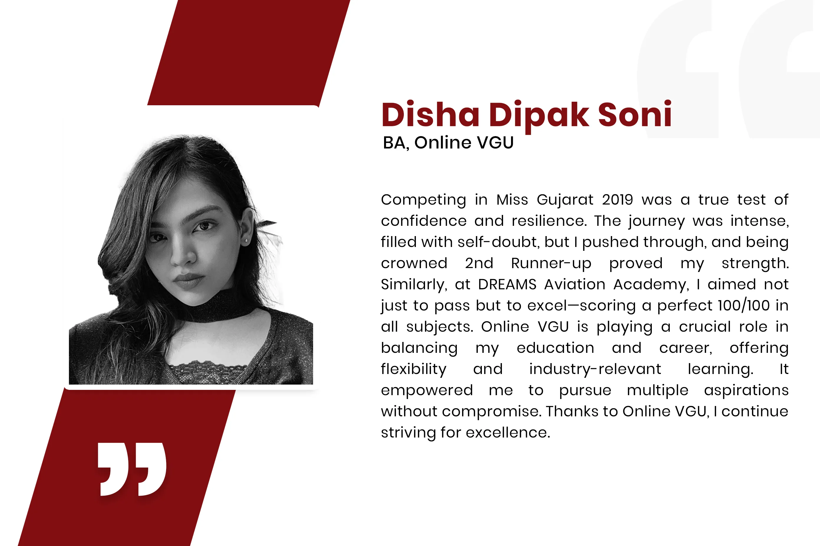 Student Testimonial