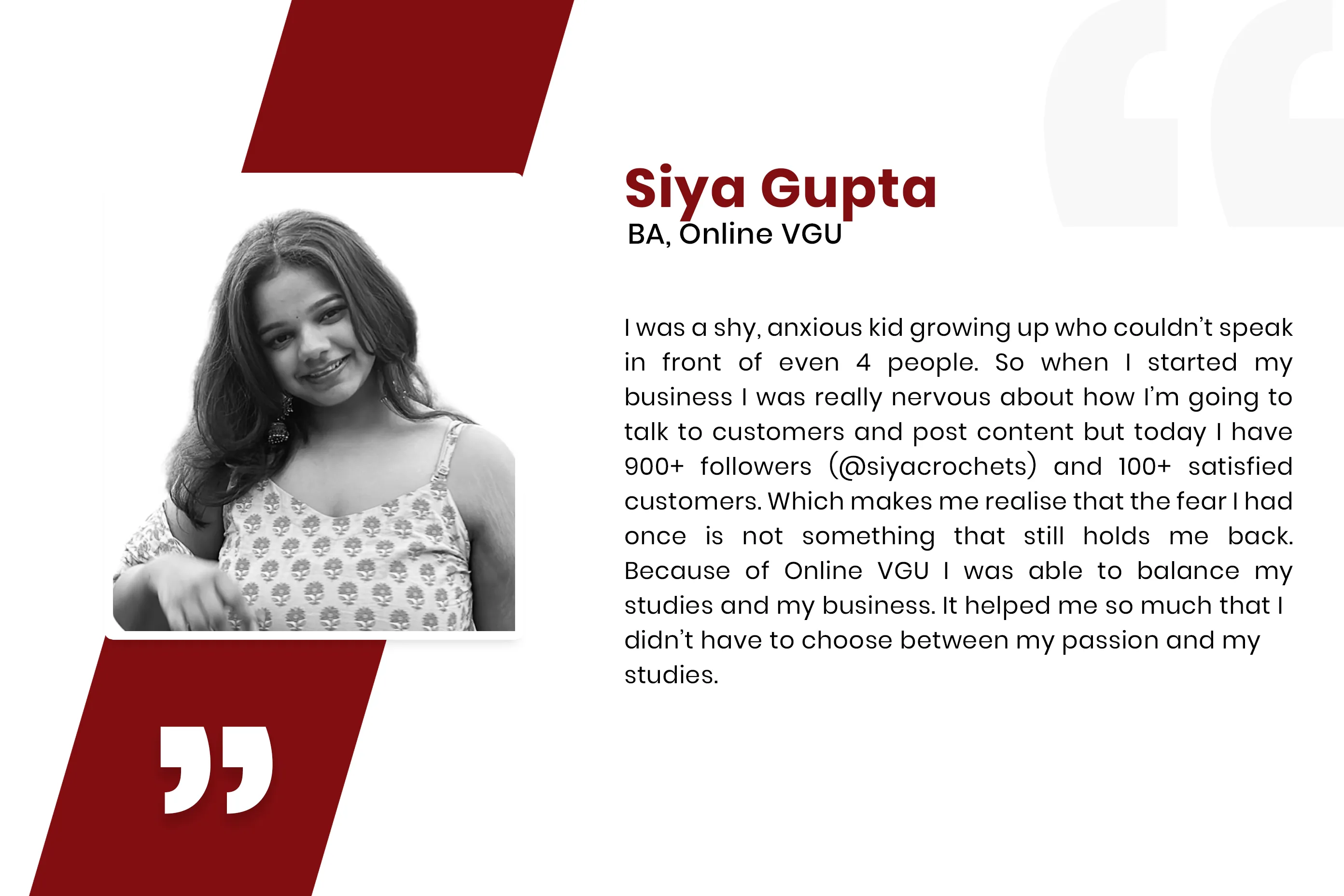 Student Testimonial
