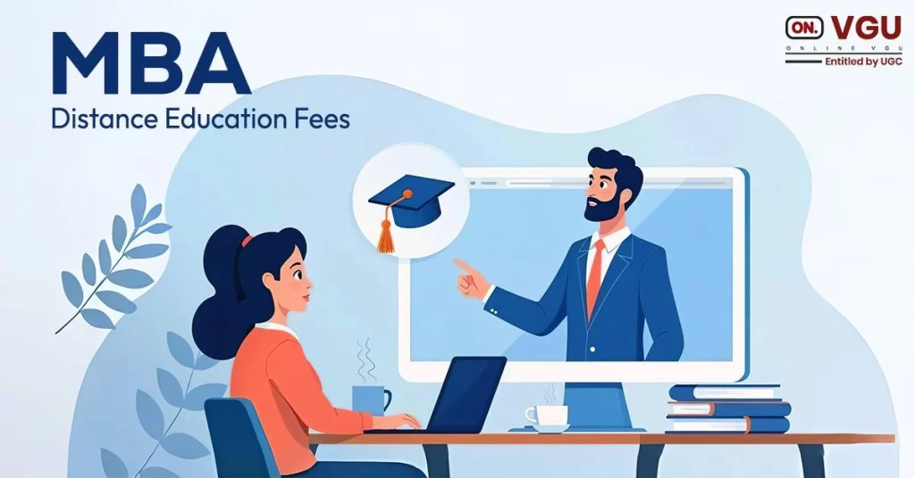 mba distance education fees