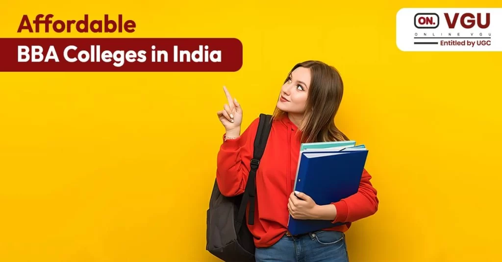 Affordable BBA colleges in India