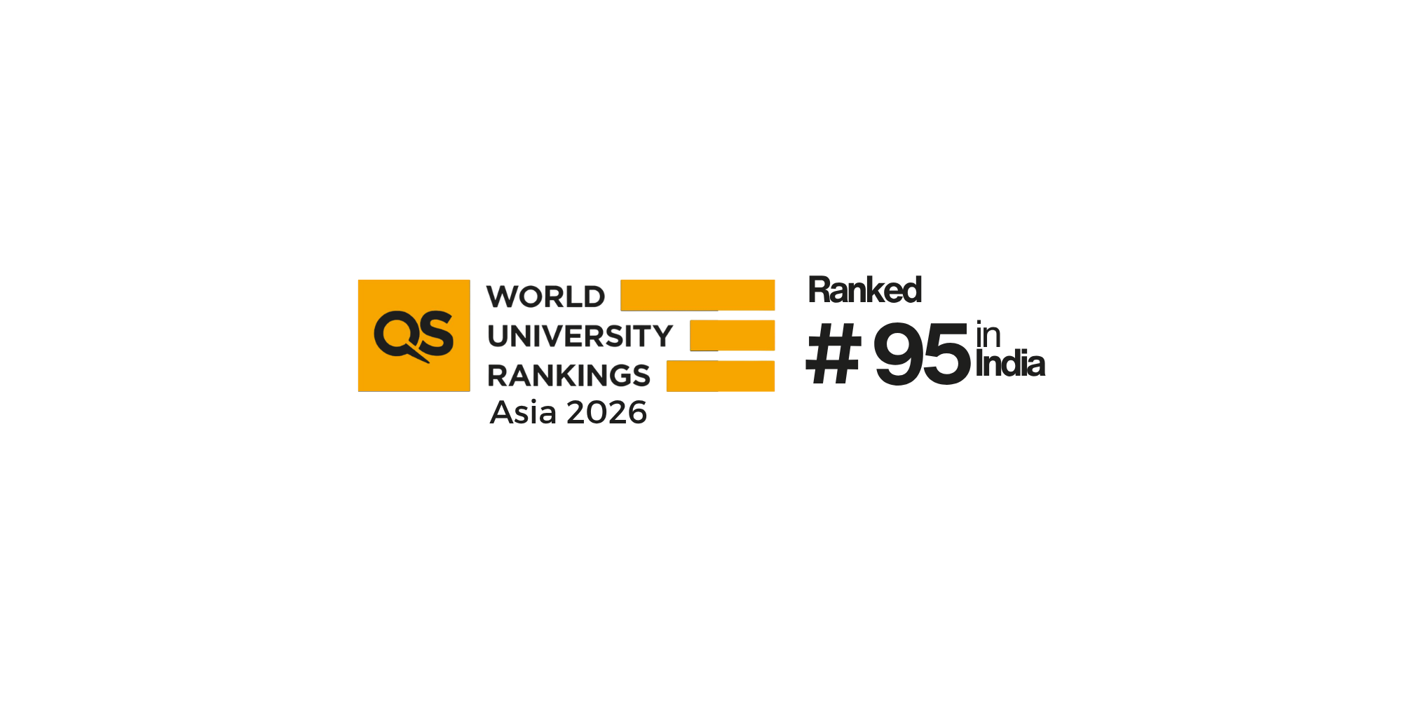 QS Asia 2024 ranked online university India